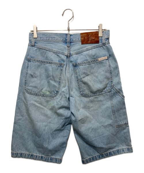 Calvin Klein（カルバンクライン）Calvin Klein (カルバンクライン) デニムハーフパンツ インディゴ サイズ:W28の古着・服飾アイテム