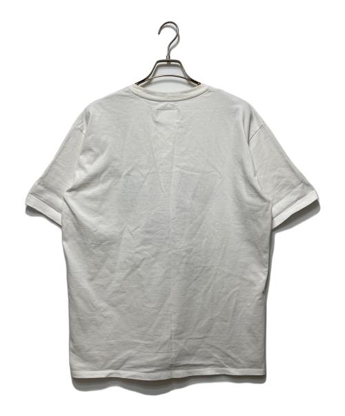 doublet（ダブレット）doublet (ダブレット) double faced embroidery t-shirt ホワイト サイズ:Ｌの古着・服飾アイテム