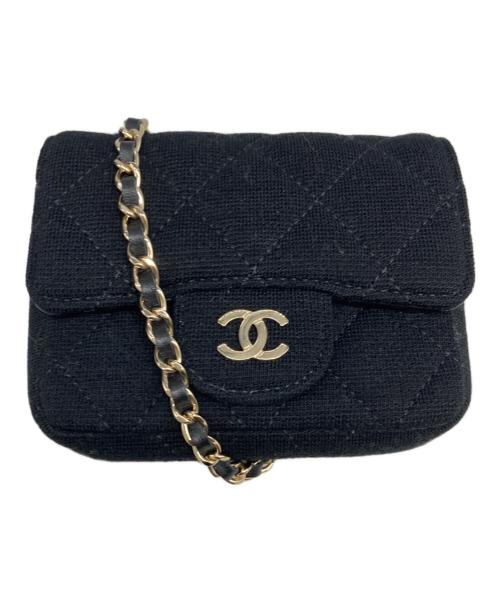 CHANEL（シャネル）CHANEL (シャネル) ミニミニマトラッセ チェーンショルダーポーチ ブラックの古着・服飾アイテム