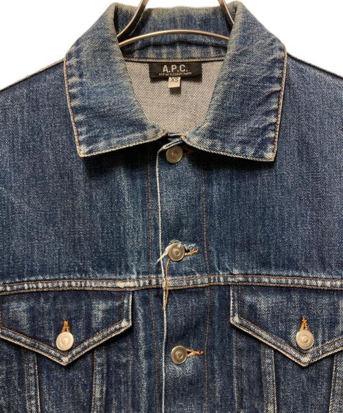 A.P.C.（アーペーセー）A.P.C. (アーペーセー) デニムジャケット インディゴ サイズ:XSの古着・服飾アイテム