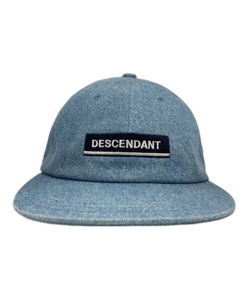 DESCENDANT（ディセンダント）DESCENDANT (ディセンダント) キャップ インディゴの古着・服飾アイテム