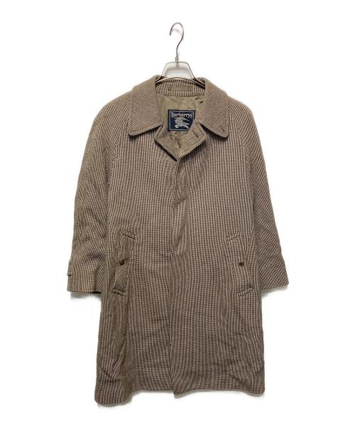 Burberry's（バーバリーズ）Burberry's (バーバリーズ) ウールステンカラーコート ブラウン サイズ:Sの古着・服飾アイテム