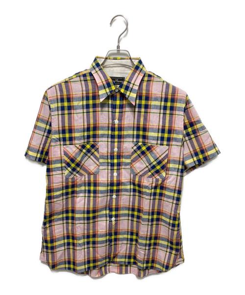Dry Bones（ドライボーンズ）Dry Bones (ドライボーンズ) リネン混半袖シャツ マルチカラー サイズ:M 未使用品の古着・服飾アイテム