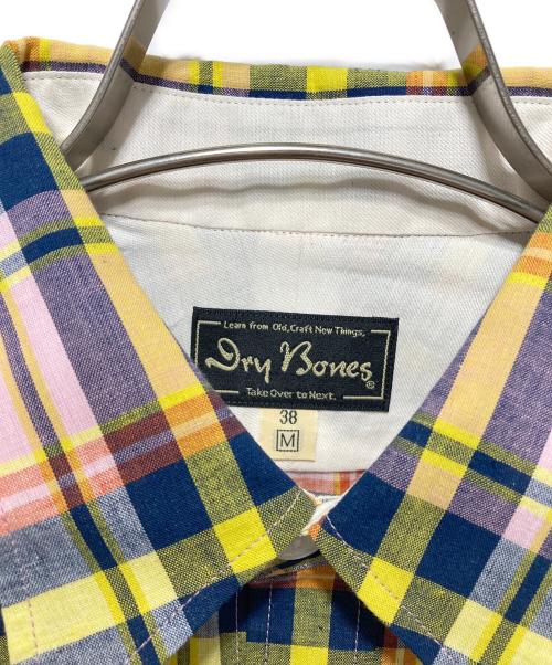 Dry Bones（ドライボーンズ）Dry Bones (ドライボーンズ) リネン混半袖シャツ マルチカラー サイズ:M 未使用品の古着・服飾アイテム