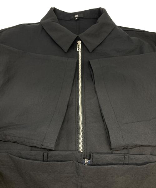 PLST（プラステ）PLST (プラステ) ショートスリーブシャツ ブラック サイズ:Ｍの古着・服飾アイテム