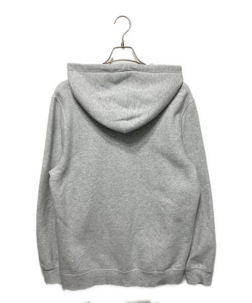 stussy（ステューシー）stussy (ステューシー) ロゴ刺繍パーカー グレー サイズ:Mの古着・服飾アイテム