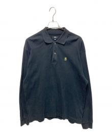 stussy（ステューシー）の古着「LS Rib Polo」｜ブラック