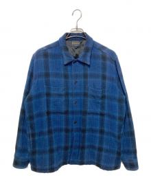 PENDLETON×FREAK'S STORE（ペンドルトン×フリークスストア）の古着「コットンツイル CPOシャツ・ジャケット」｜ブルー