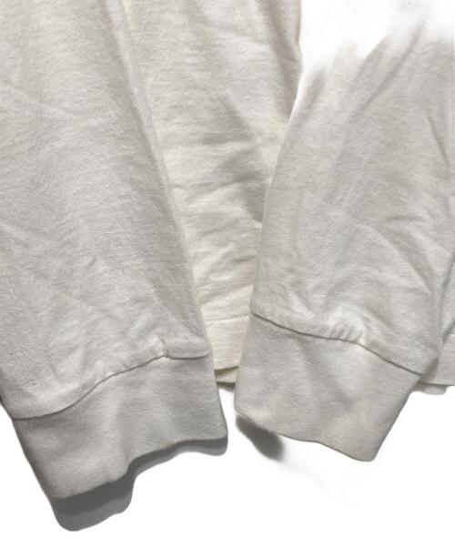 HUMAN MADE（ヒューマンメイド）HUMAN MADE (ヒューマンメイド) LONG SLEEVE DOUBLE HEART T SHIRT ホワイト サイズ:Lの古着・服飾アイテム