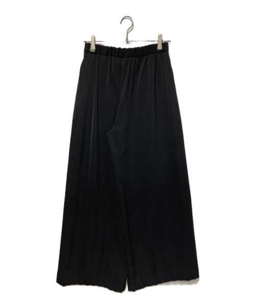 Curensology（カレンソロジー）Curensology (カレンソロジー) ワイドスラックスパンツ ブラック サイズ:freeの古着・服飾アイテム