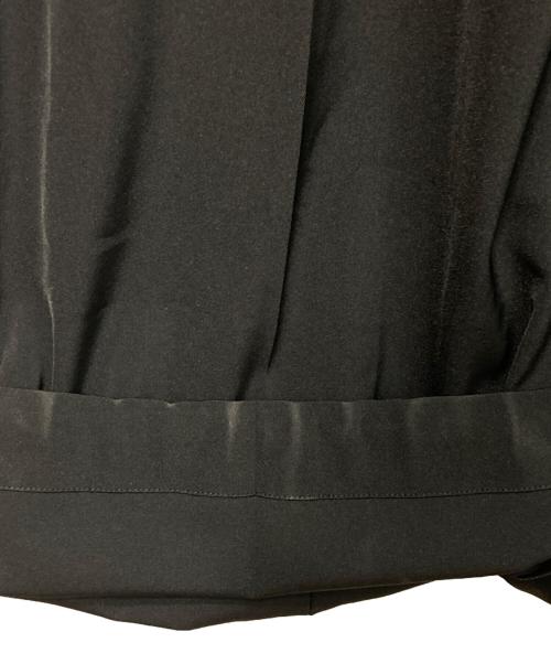 Curensology（カレンソロジー）Curensology (カレンソロジー) ワイドスラックスパンツ ブラック サイズ:freeの古着・服飾アイテム