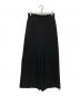 Curensology（カレンソロジー）の古着「ワイドスラックスパンツ」｜ブラック
