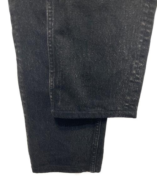 JOHN LAWRENCE SULLIVAN（ジョン ローレンス サリバン）JOHN LAWRENCE SULLIVAN (ジョン ローレンス サリバン) WASHED DENIM LAYERED PANT ブラック サイズ:44の古着・服飾アイテム