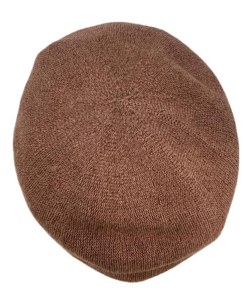 THE H.W.DOG&CO.（エイチダブリュードッグアンドコー）THE H.W.DOG&CO. (エイチダブリュードッグアンドコー) ベレー帽 ブラウンの古着・服飾アイテム