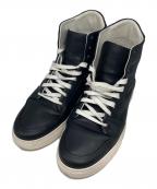 BOTTEGA VENETAボッテガベネタ）の古着「Speedster Leather Sneakers Hightop/スピードスターレザースニーカー」｜ブラック