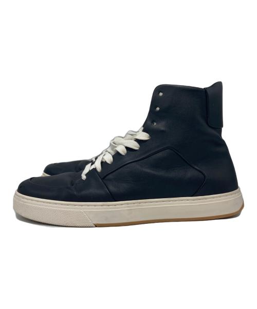 BOTTEGA VENETA（ボッテガベネタ）BOTTEGA VENETA (ボッテガベネタ) Speedster Leather Sneakers Hightop/スピードスターレザースニーカー ブラック サイズ:42の古着・服飾アイテム