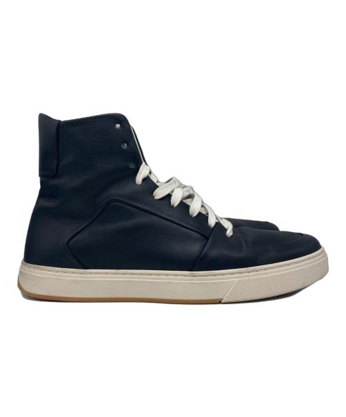 BOTTEGA VENETA（ボッテガベネタ）BOTTEGA VENETA (ボッテガベネタ) Speedster Leather Sneakers Hightop/スピードスターレザースニーカー ブラック サイズ:42の古着・服飾アイテム