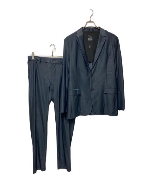 BLACK LABEL CRESTBRIDGE（ブラックレーベル クレストブリッジ）BLACK LABEL CRESTBRIDGE (ブラックレーベル クレストブリッジ) セットアップスーツ ネイビー サイズ:LLの古着・服飾アイテム