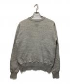 FULLCOUNTフルカウント）の古着「Double V Set In Sleeve Mother Cotton」｜グレー