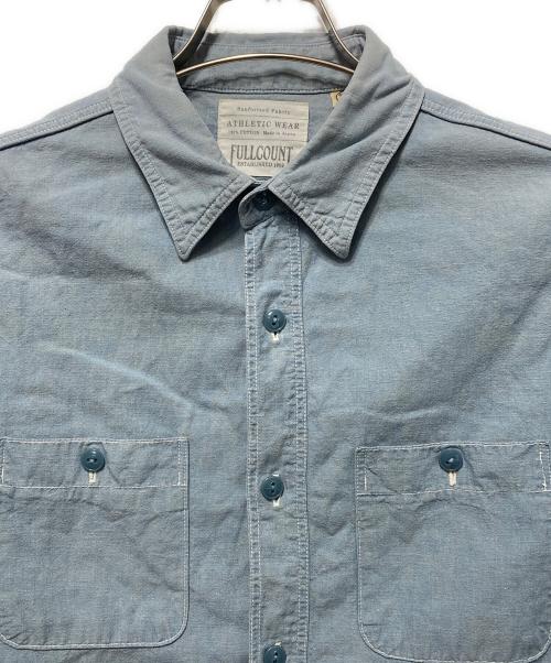 FULLCOUNT（フルカウント）FULLCOUNT (フルカウント) シャンブレーシャツ インディゴ サイズ:38の古着・服飾アイテム