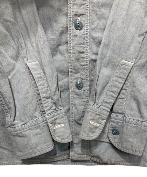 FULLCOUNT（フルカウント）FULLCOUNT (フルカウント) シャンブレーシャツ インディゴ サイズ:38の古着・服飾アイテム