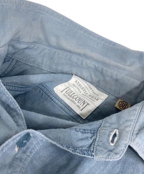 FULLCOUNT（フルカウント）FULLCOUNT (フルカウント) シャンブレーシャツ インディゴ サイズ:38の古着・服飾アイテム