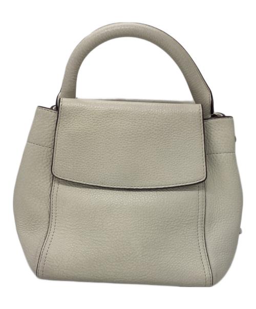 TORY BURCH（トリーバーチ）TORY BURCH (トリーバーチ) ハーフムーン2WAYショルダーバッグ ベージュの古着・服飾アイテム