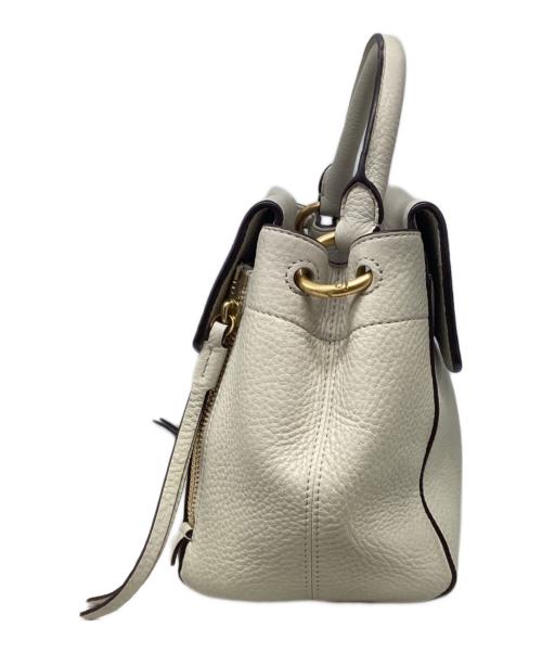 TORY BURCH（トリーバーチ）TORY BURCH (トリーバーチ) ハーフムーン2WAYショルダーバッグ ベージュの古着・服飾アイテム