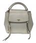 TORY BURCH (トリーバーチ) ハーフムーン2WAYショルダーバッグ ベージュ：12000円
