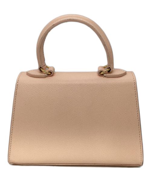CARBOTTI（カルボッティ）CARBOTTI (カルボッティ) LICIA 241 リシアハンドバッグ ピンクの古着・服飾アイテム