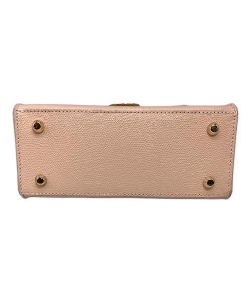 CARBOTTI（カルボッティ）CARBOTTI (カルボッティ) LICIA 241 リシアハンドバッグ ピンクの古着・服飾アイテム
