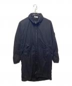 STONE ISLANDストーンアイランド）の古着「スリーブワッペンスタンドカラーコート」｜ブラック