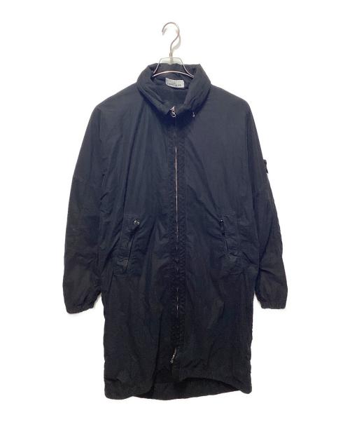 STONE ISLAND（ストーンアイランド）STONE ISLAND (ストーンアイランド) スリーブワッペンスタンドカラーコート ブラック サイズ:XLの古着・服飾アイテム