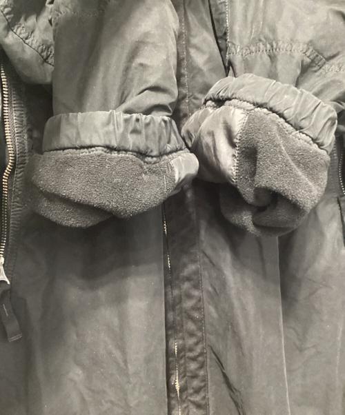 STONE ISLAND（ストーンアイランド）STONE ISLAND (ストーンアイランド) スリーブワッペンスタンドカラーコート ブラック サイズ:XLの古着・服飾アイテム
