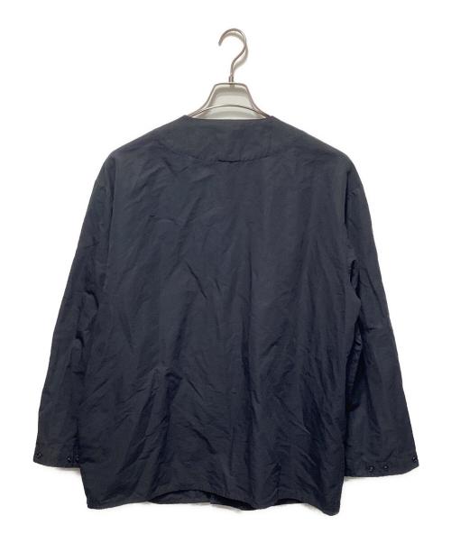 JACKMAN（ジャックマン）JACKMAN (ジャックマン) 綿麻カラーレスジャケット グレー サイズ:XLの古着・服飾アイテム