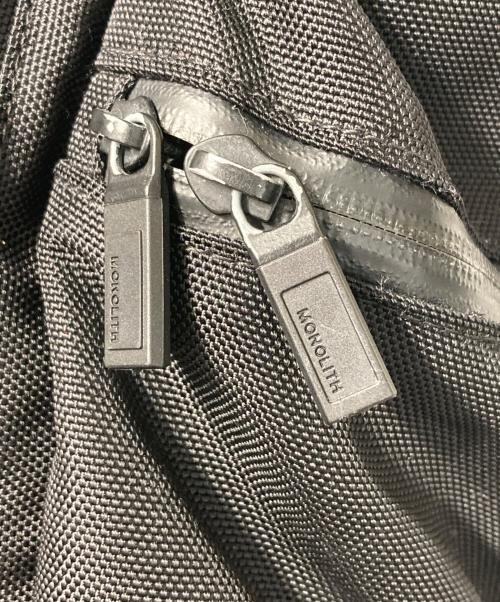 MONOLITH（モノリス）MONOLITH (モノリス) BACKPACK OFFICE S ブラックの古着・服飾アイテム