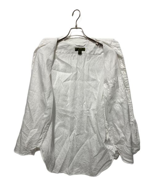 NIGEL CABOURN（ナイジェルケーボン）NIGEL CABOURN (ナイジェルケーボン) BRITISH OFFICERS SHIRT/ブリティッシュオフィサーズシャツ ホワイト サイズ:44の古着・服飾アイテム