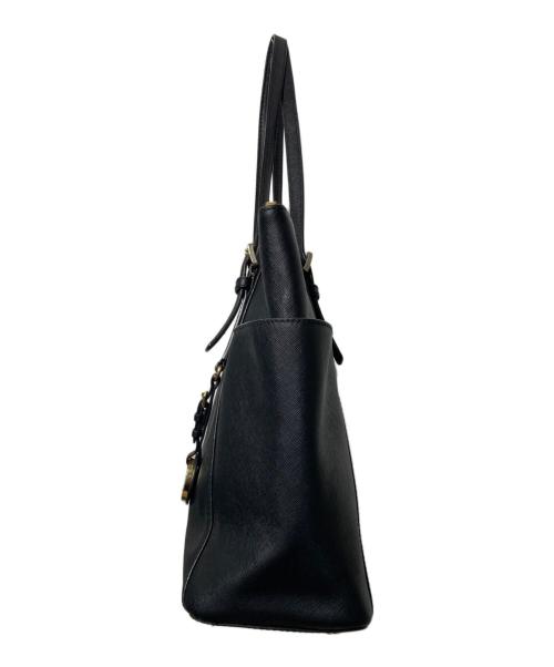 MICHAEL KORS（マイケルコース）MICHAEL KORS (マイケルコース) トートバッグ ブラックの古着・服飾アイテム