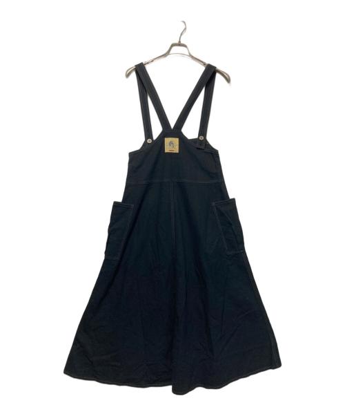 banromsai（バーンロムサイ）banromsai (バーンロムサイ) オーバーオールスカート ブラック サイズ:1の古着・服飾アイテム