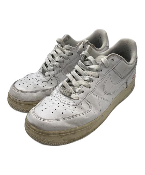 NIKE（ナイキ）NIKE (ナイキ) SUPREME (シュプリーム) ローカットスニーカー ホワイト サイズ:26㎝の古着・服飾アイテム