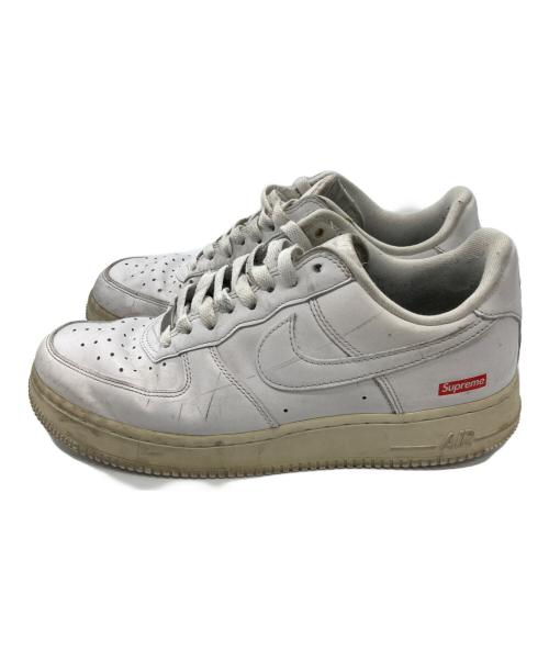 NIKE（ナイキ）NIKE (ナイキ) SUPREME (シュプリーム) ローカットスニーカー ホワイト サイズ:26㎝の古着・服飾アイテム