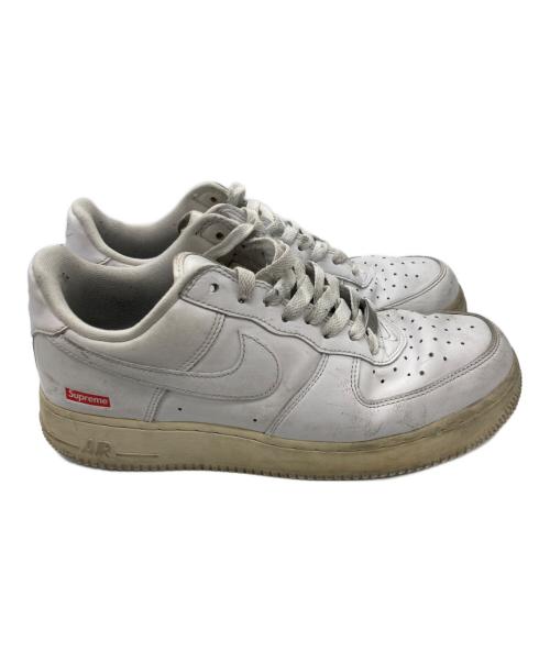 NIKE（ナイキ）NIKE (ナイキ) SUPREME (シュプリーム) ローカットスニーカー ホワイト サイズ:26㎝の古着・服飾アイテム