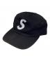 SUPREME（シュプリーム）の古着「S Logo 6-Panel/6ロゴパネルキャップ」｜ブラック