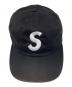 中古・古着 SUPREME (シュプリーム) S Logo 6-Panel/6ロゴパネルキャップ ブラック：7000円
