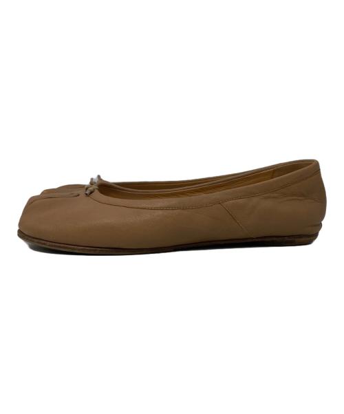 Maison Margiela（メゾンマルジェラ）Maison Margiela (メゾンマルジェラ) Tabi バレエシューズ ブラウン サイズ:36の古着・服飾アイテム