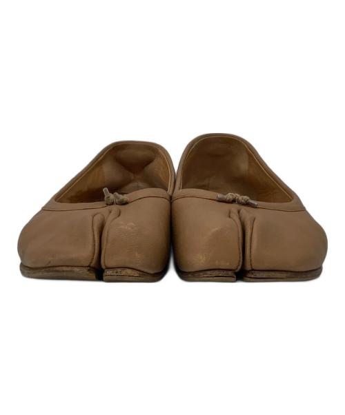 Maison Margiela（メゾンマルジェラ）Maison Margiela (メゾンマルジェラ) Tabi バレエシューズ ブラウン サイズ:36の古着・服飾アイテム