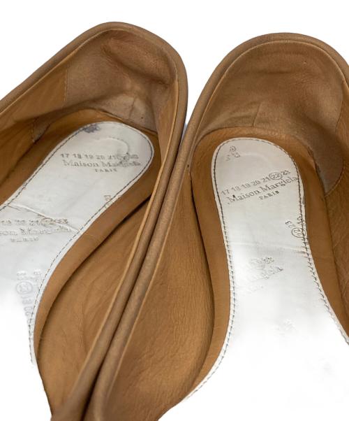 Maison Margiela（メゾンマルジェラ）Maison Margiela (メゾンマルジェラ) Tabi バレエシューズ ブラウン サイズ:36の古着・服飾アイテム