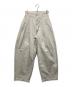 Plage（プラージュ）の古着「Barrel Chinos パンツ」｜ナチュラル