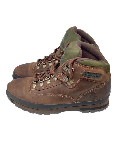 Timberland（ティンバーランド）Timberland (ティンバーランド) EURO HIKER MID/ユーロ ハイカー ハイキング ブーツ ブラウン サイズ:26cmの古着・服飾アイテム