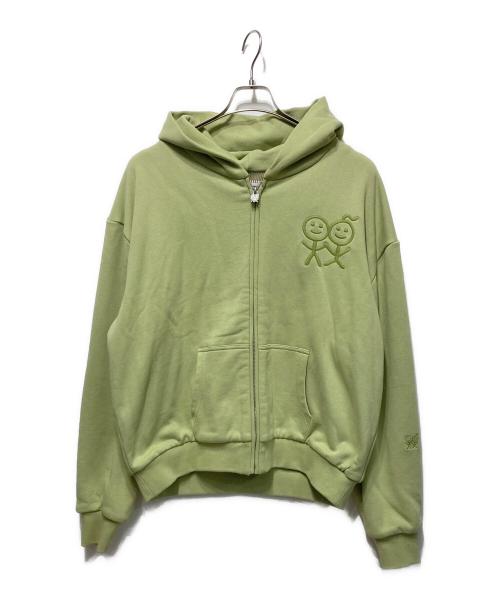 urban Sophistication（アーバンソフィスティケーション）urban Sophistication (アーバンソフィスティケーション) ジップパーカー グリーン サイズ:Sの古着・服飾アイテム